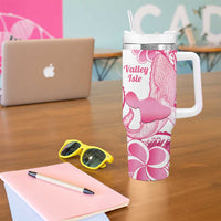 Aloha Hawaii Maui Tumbler With Handle Valley Isle Humpback Whale White LT14 - Polynesian Pride
