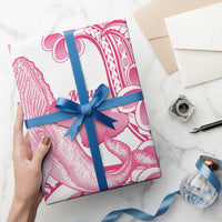 Aloha Hawaii Maui Wrapping Paper Valley Isle Humpback Whale White LT14 - Polynesian Pride