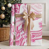 Aloha Hawaii Maui Wrapping Paper Valley Isle Humpback Whale White LT14 - Polynesian Pride