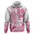 Aloha Hawaii Maui Zip Hoodie Valley Isle Humpback Whale White