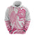 Aloha Hawaii Maui Zip Hoodie Valley Isle Humpback Whale White