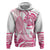 Aloha Hawaii Maui Zip Hoodie Valley Isle Humpback Whale White