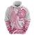 Aloha Hawaii Maui Zip Hoodie Valley Isle Humpback Whale White