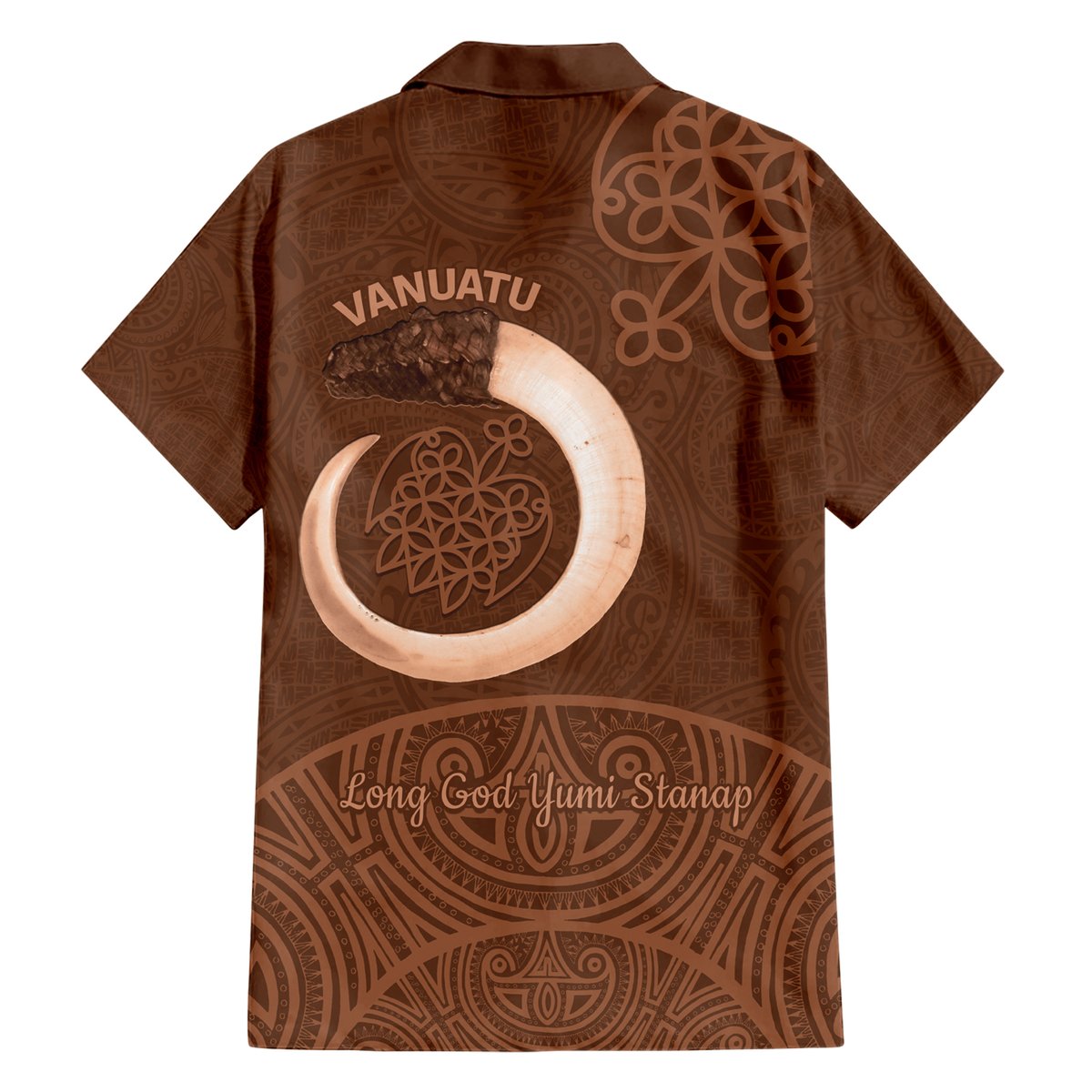 Vanuatu Indipendens Dei Hawaiian Shirt Yumi Sand Drawing Turtle Mix Lapita LT14 - Polynesian Pride