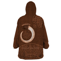 Vanuatu Indipendens Dei Wearable Blanket Hoodie Yumi 44th Sand Drawing Turtle Mix Lapita