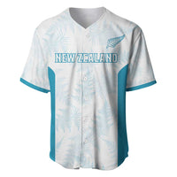 Custom New Zealand Silver Fern Football Baseball Jersey Come On All White