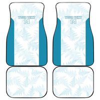 Custom New Zealand Silver Fern Football Car Mats Come On All White