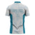 Custom New Zealand Silver Fern Football Zipper Polo Shirt Come On All White - Polynesian Pride