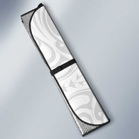 Custom Aotearoa Football Auto Sun Shade NZ Maori Tiki Go Champions - Polynesian Pride