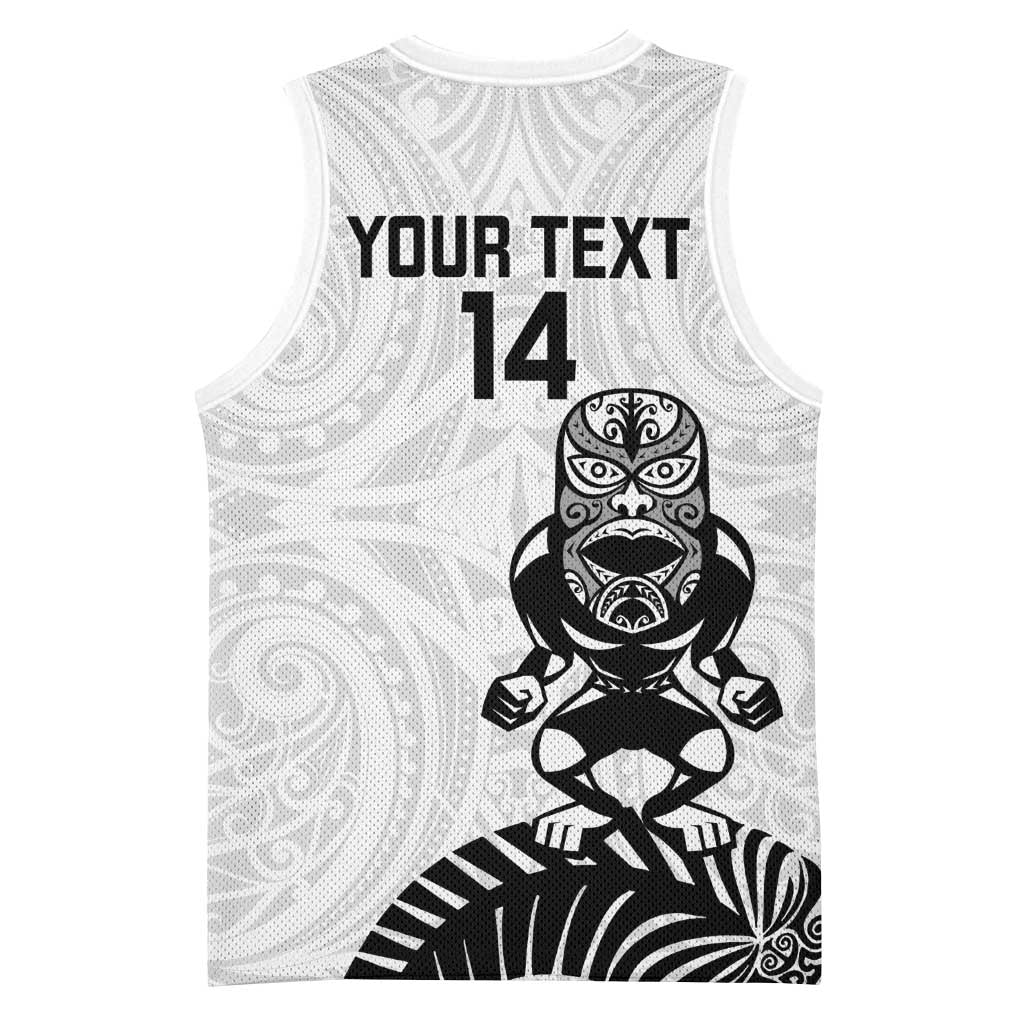 Custom Aotearoa Football Basketball Jersey NZ Maori Tiki Go Champions - Polynesian Pride