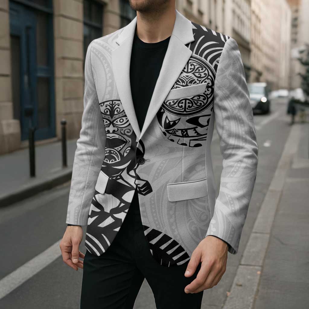 Custom Aotearoa Football Blazer NZ Maori Tiki Go Champions - Polynesian Pride