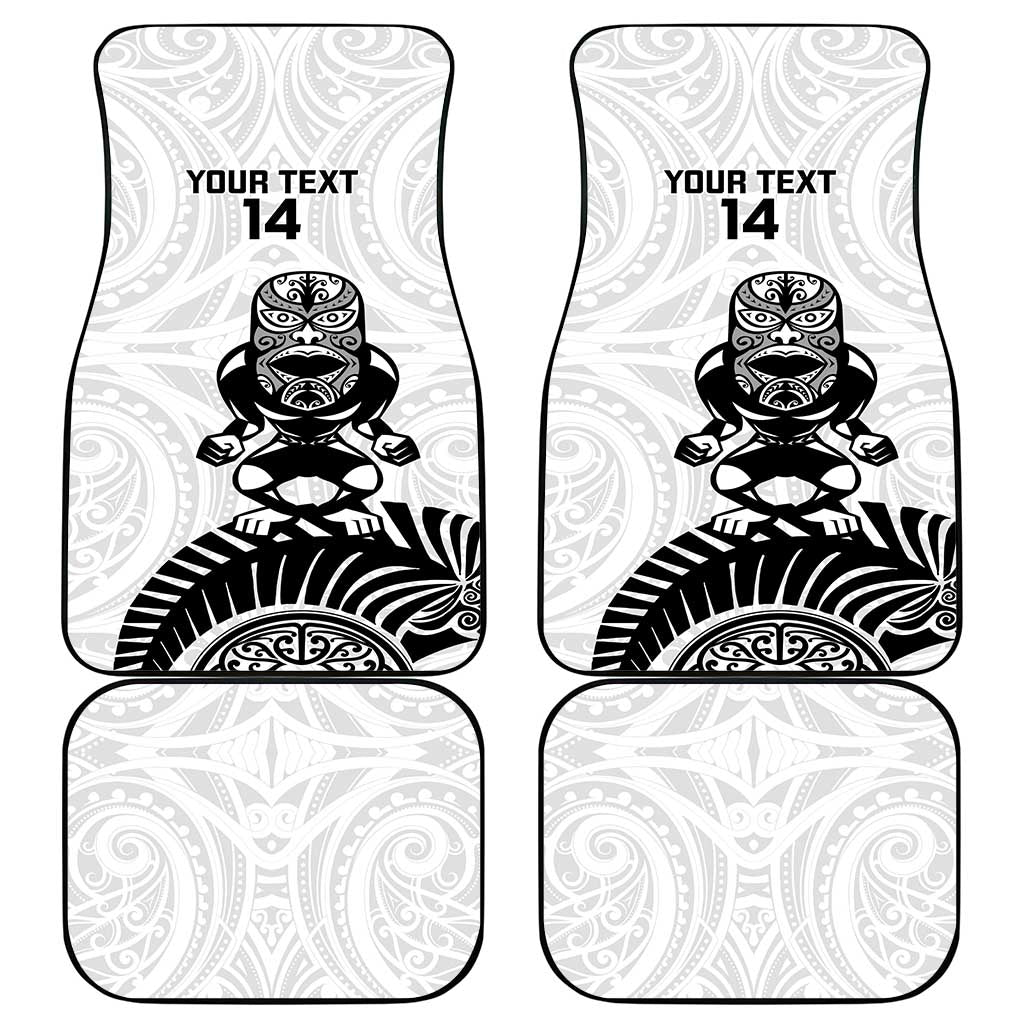 Custom Aotearoa Football Car Mats NZ Maori Tiki Go Champions