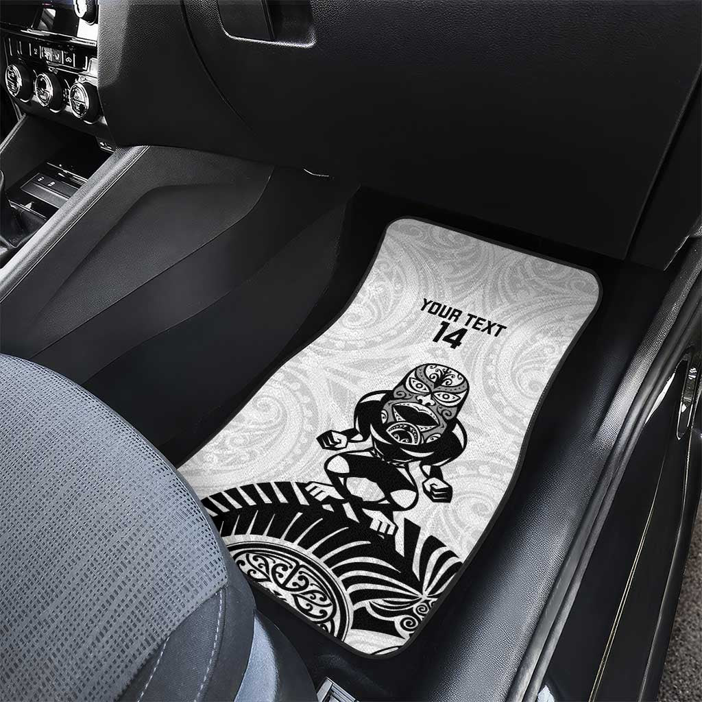 Custom Aotearoa Football Car Mats NZ Maori Tiki Go Champions