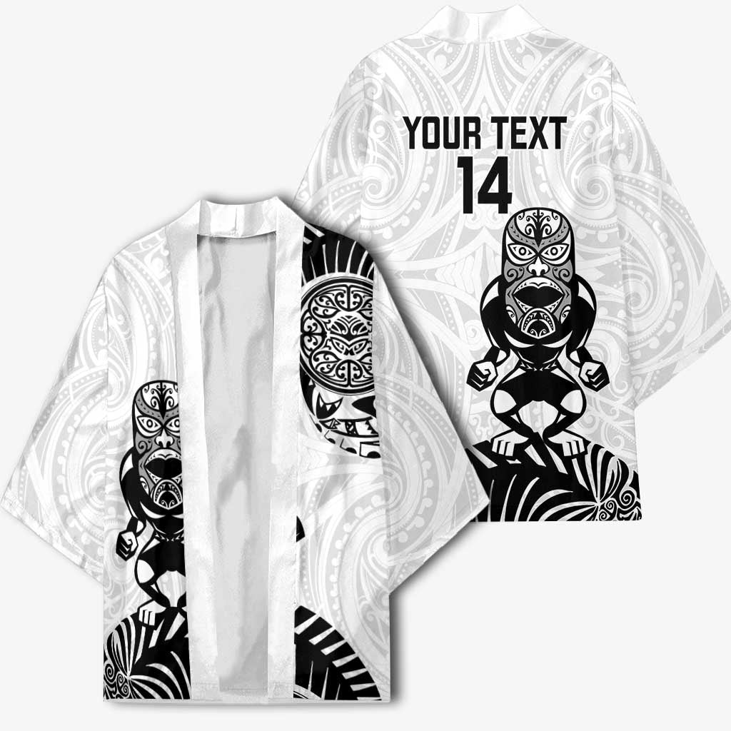 Custom Aotearoa Football Kimono NZ Maori Tiki Go Champions - Polynesian Pride