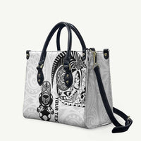 Custom Aotearoa Football Leather Bag NZ Maori Tiki Go Champions - Polynesian Pride