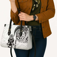 Custom Aotearoa Football Leather Bag NZ Maori Tiki Go Champions - Polynesian Pride