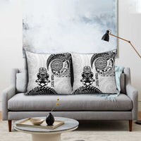 Custom Aotearoa Football Pillow Cover NZ Maori Tiki Go Champions - Polynesian Pride