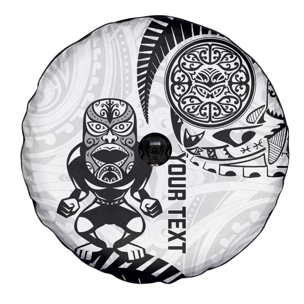 Custom Aotearoa Football Spare Tire Cover NZ Maori Tiki Go Champions