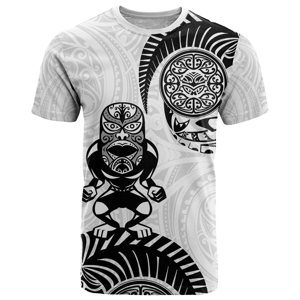 Custom Aotearoa Football T Shirt NZ Maori Tiki Go Champions