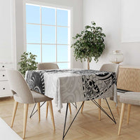 Custom Aotearoa Football Tablecloth NZ Maori Tiki Go Champions