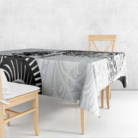 Custom Aotearoa Football Tablecloth NZ Maori Tiki Go Champions