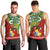 Australia And Tonga Men Tank Top Aboriginal Mix Tongan Ngatu Unique Style LT14 - Polynesian Pride