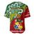 Personalised Australia And Tonga Baseball Jersey Aboriginal Mix Tongan Ngatu Unique Style LT14 - Polynesian Pride