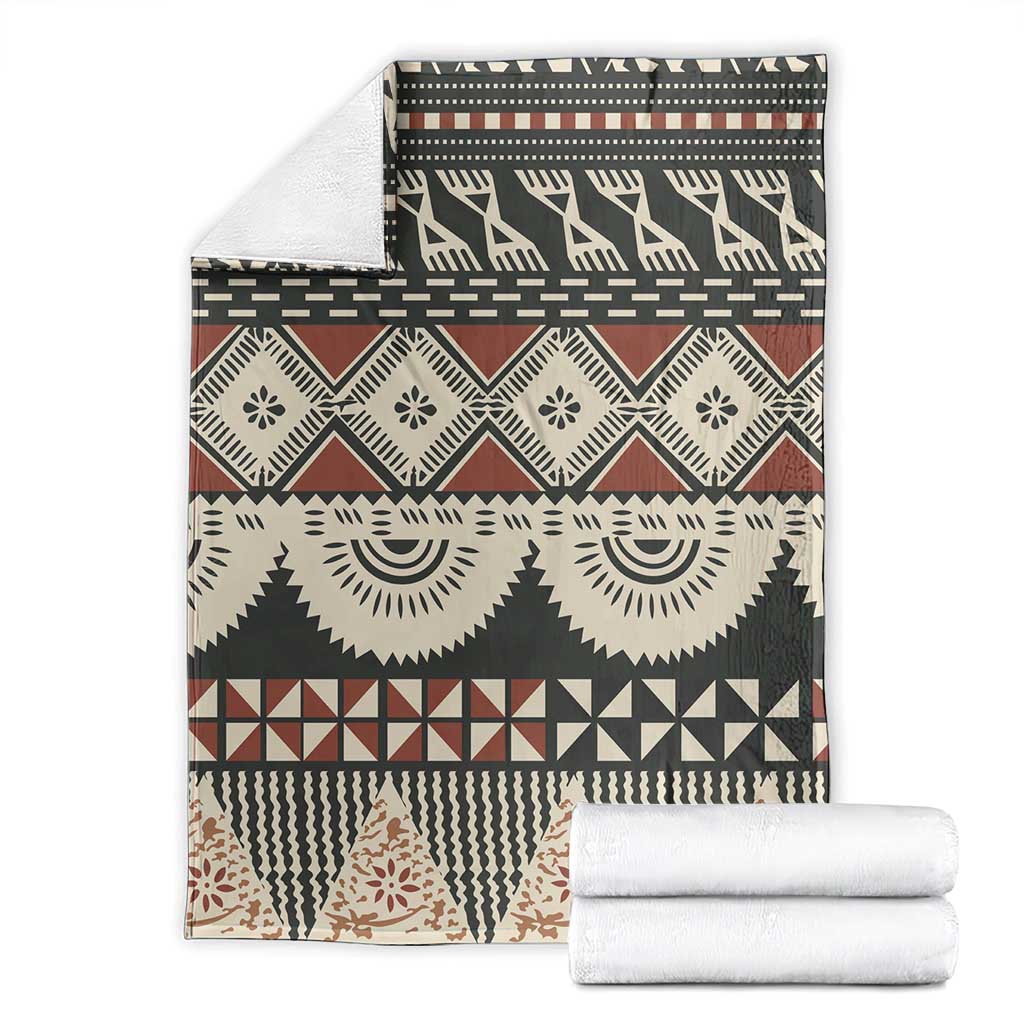 Vintage Bula Fiji Masi Blanket Fijian Tapa Cloth - Polynesian Pride