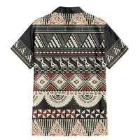 Vintage Bula Fiji Masi Family Matching Mermaid Dress and Hawaiian Shirt Fijian Tapa Cloth - Polynesian Pride