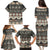Vintage Bula Fiji Masi Family Matching Puletasi and Hawaiian Shirt Fijian Tapa Cloth - Polynesian Pride