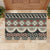 Vintage Bula Fiji Masi Rubber Doormat Fijian Tapa Cloth - Polynesian Pride