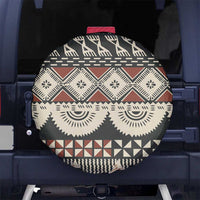 Vintage Bula Fiji Masi Spare Tire Cover Fijian Tapa Cloth - Polynesian Pride
