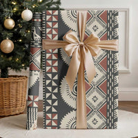 Vintage Bula Fiji Masi Wrapping Paper Fijian Tapa Cloth LT14 - Polynesian Pride