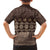Bula Fiji Iri ni Meke Family Matching Puletasi and Hawaiian Shirt Kuvui Fijian Masi - Polynesian Pride