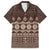 Bula Fiji Iri ni Meke Family Matching Puletasi and Hawaiian Shirt Kuvui Fijian Masi - Polynesian Pride