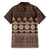 Bula Fiji Iri ni Meke Family Matching Puletasi and Hawaiian Shirt Kuvui Fijian Masi - Polynesian Pride