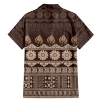 Bula Fiji Iri ni Meke Hawaiian Shirt Kuvui Fijian Masi - Polynesian Pride