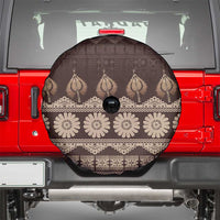 Bula Fiji Iri ni Meke Spare Tire Cover Kuvui Fijian Masi - Polynesian Pride