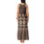 Bula Fiji Iri ni Meke Tank Maxi Dress Kuvui Fijian Masi - Polynesian Pride