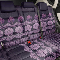 Bula Fiji Iri ni Meke Back Car Seat Cover Lokaloka Fijian Masi - Polynesian Pride