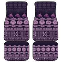 Bula Fiji Iri ni Meke Car Mats Lokaloka Fijian Masi - Polynesian Pride