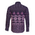 Bula Fiji Iri ni Meke Long Sleeve Button Shirt Lokaloka Fijian Masi - Polynesian Pride