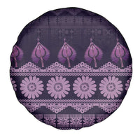 Bula Fiji Iri ni Meke Spare Tire Cover Lokaloka Fijian Masi - Polynesian Pride