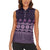 Bula Fiji Iri ni Meke Women Sleeveless Polo Shirt Lokaloka Fijian Masi - Polynesian Pride