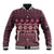Bula Fiji Iri ni Meke Baseball Jacket Piqi Fijian Masi - Polynesian Pride