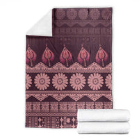 Bula Fiji Iri ni Meke Blanket Piqi Fijian Masi - Polynesian Pride