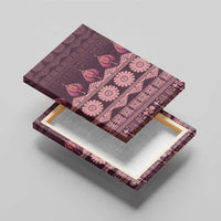 Bula Fiji Iri ni Meke Canvas Wall Art Piqi Fijian Masi - Polynesian Pride