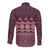 Bula Fiji Iri ni Meke Long Sleeve Button Shirt Piqi Fijian Masi - Polynesian Pride
