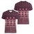 Bula Fiji Iri ni Meke Women V-Neck T-Shirt Piqi Fijian Masi - Polynesian Pride