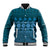 Bula Fiji Iri ni Meke Baseball Jacket Karakarawa Fijian Masi - Polynesian Pride
